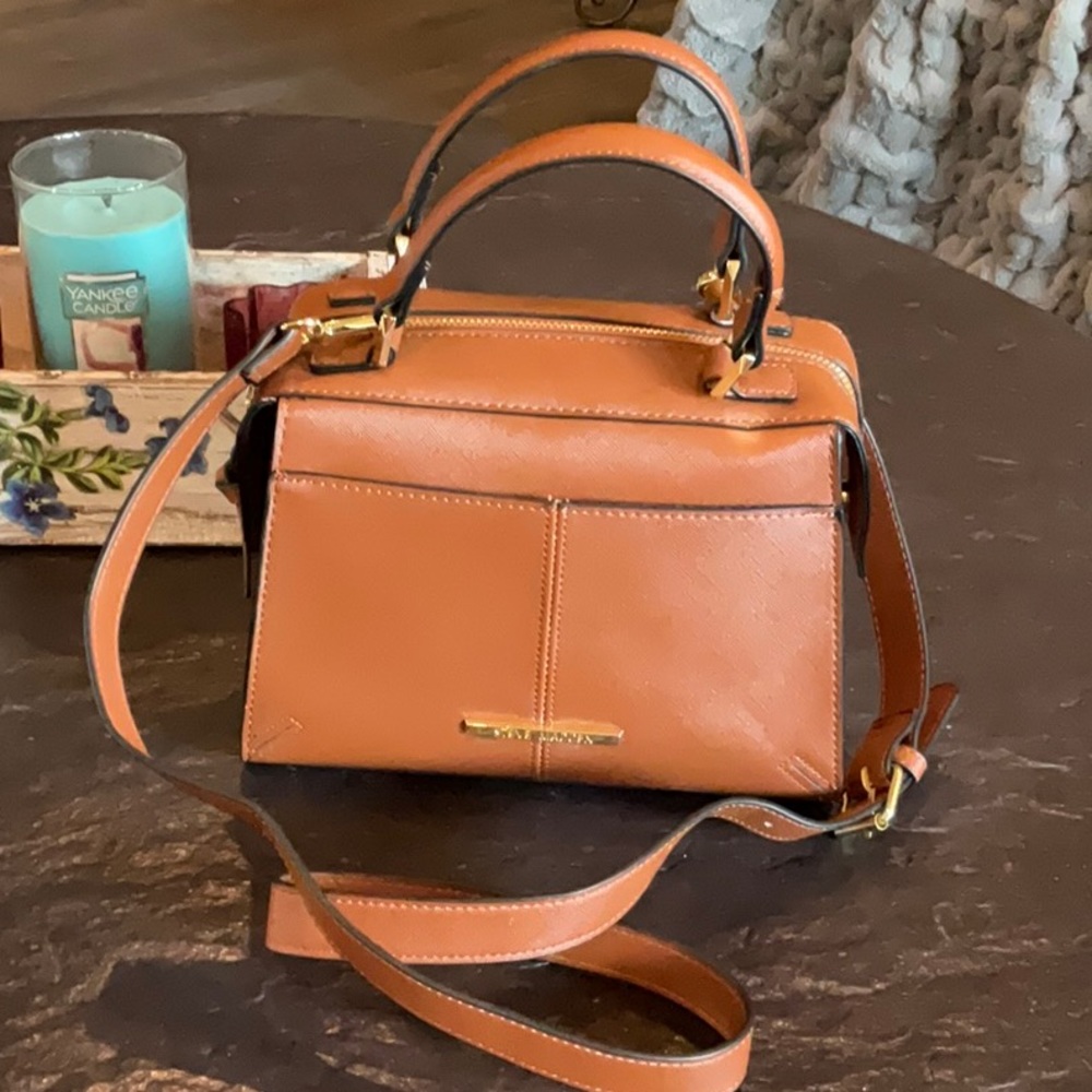 Steve Madden Cognac Breese Crossbody Purse - Picture 2 of 13